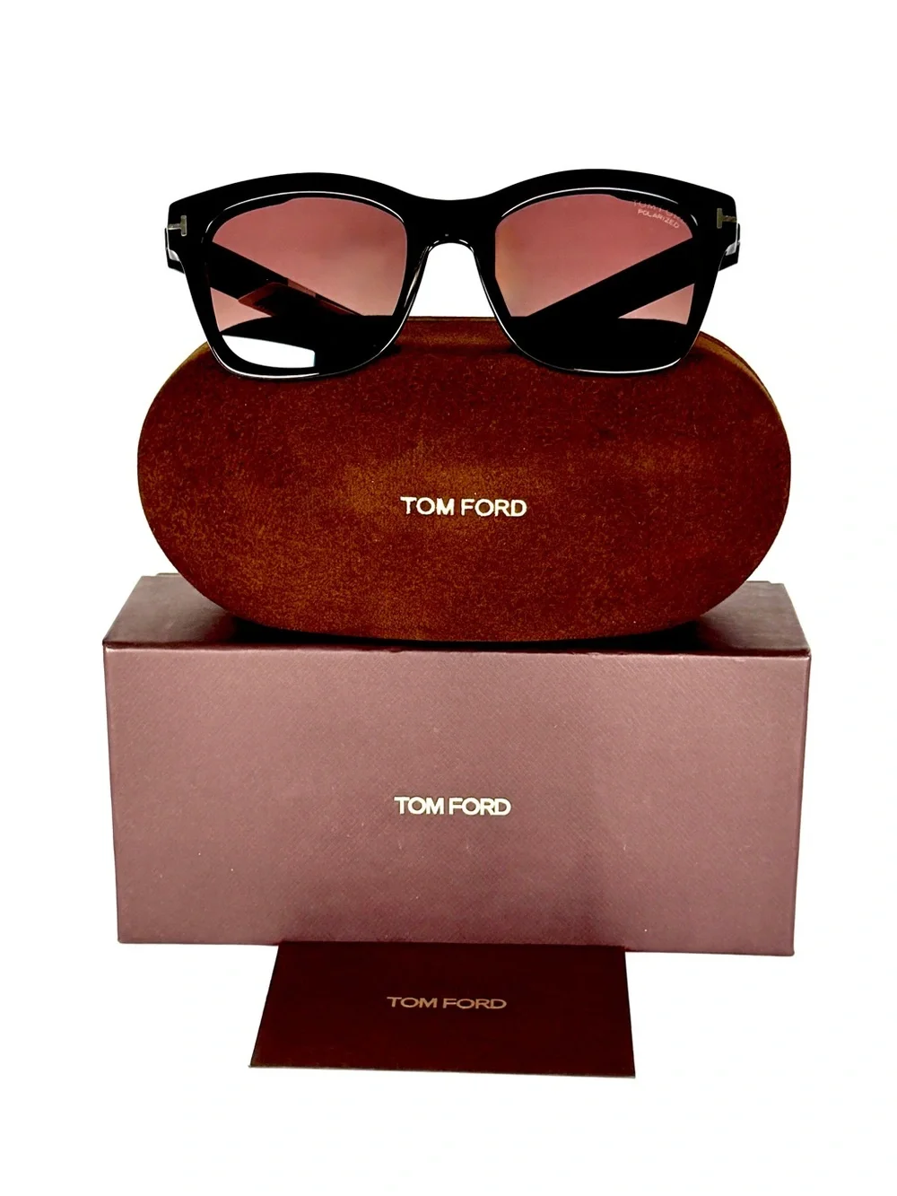 Tom Ford Lauren-02 FT0614 Women’s Polarized Sunglasses | BNIB | Full Set